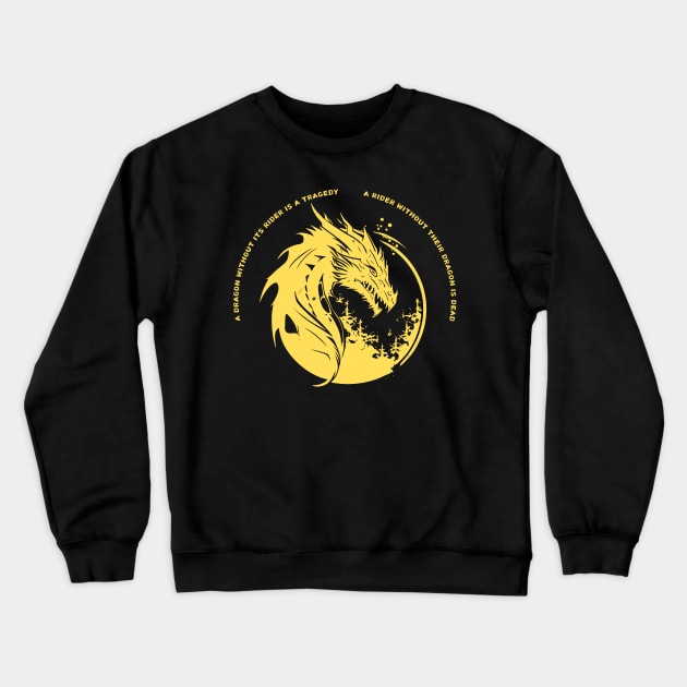 Dragon Rider Crewneck Sweatshirt by AS-Designs2023